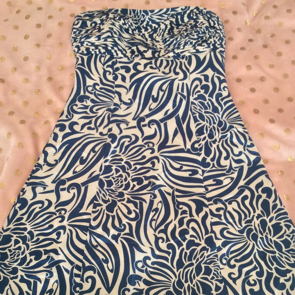 Ann Taylor strapless dress sz 6